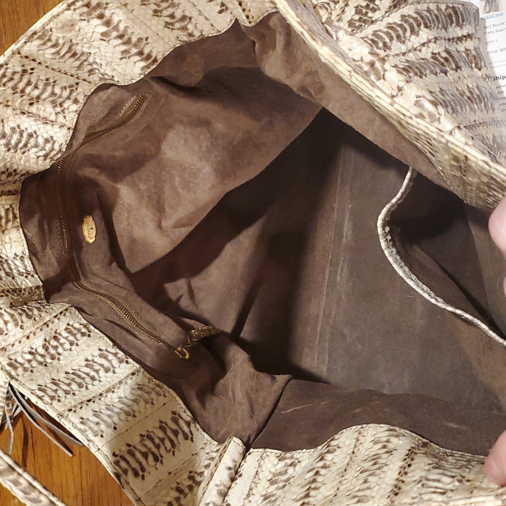 Armenta Python Snakeskin Bag Ultra Rare - image 14